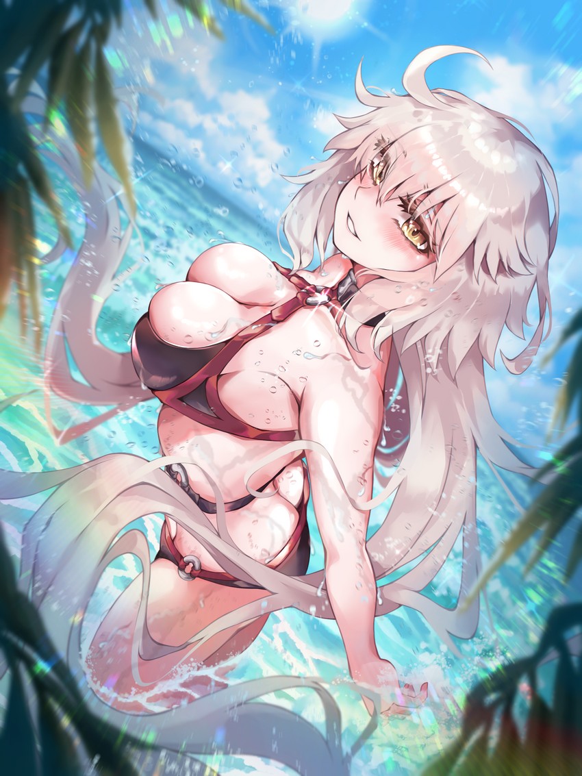 jeanne d'arc alter (fate and 1 more) drawn by blitz_predator