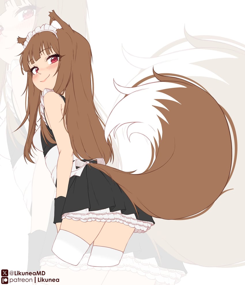 holo (spice and wolf) drawn by likunea