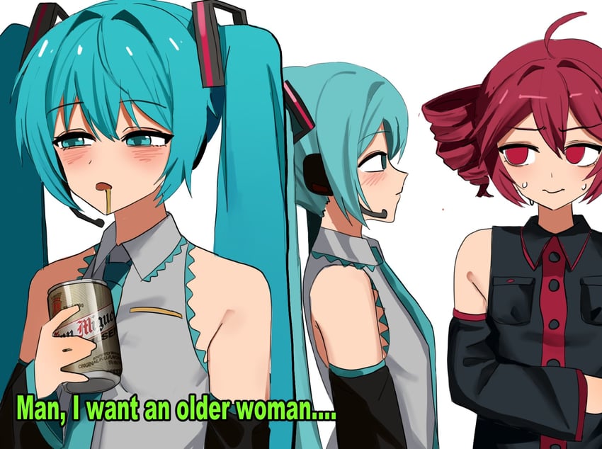 hatsune miku and kasane teto (vocaloid and 1 more) drawn by mykokampfwagen