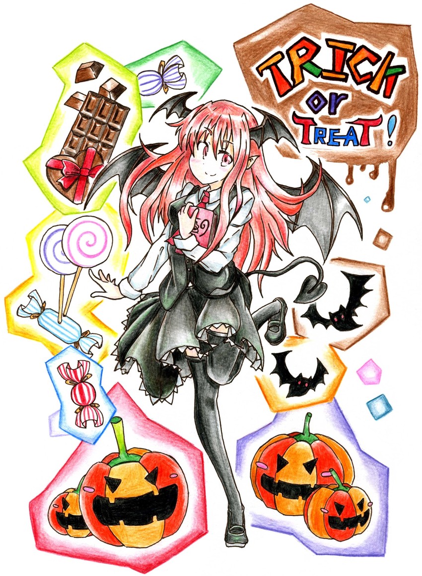 koakuma (touhou) drawn by gokuu_(acoloredpencil)