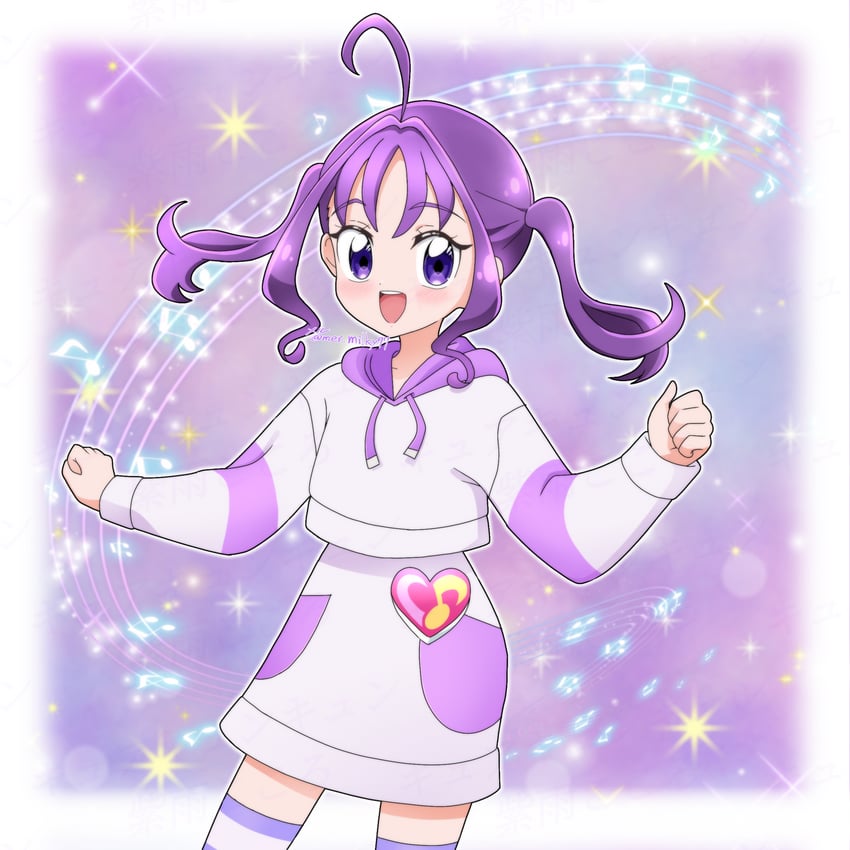 shigure kokoro (precure and 1 more) drawn by meru_(mer_milky77)