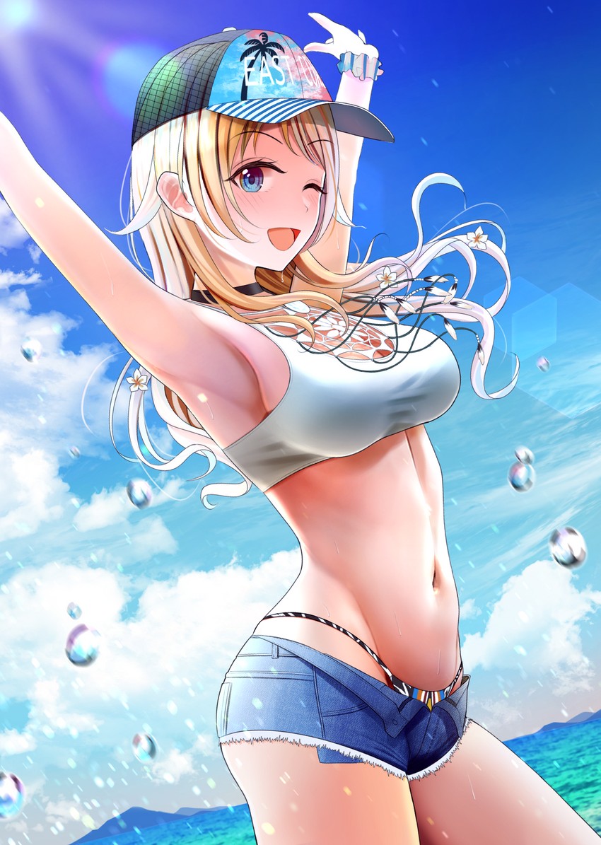 hachimiya meguru (idolmaster and 1 more) drawn by turisasu
