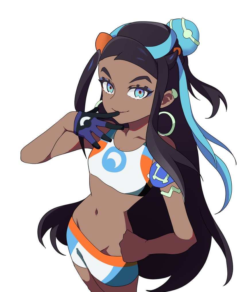 nessa (pokemon and 1 more) drawn by as_(user_swdk7338)