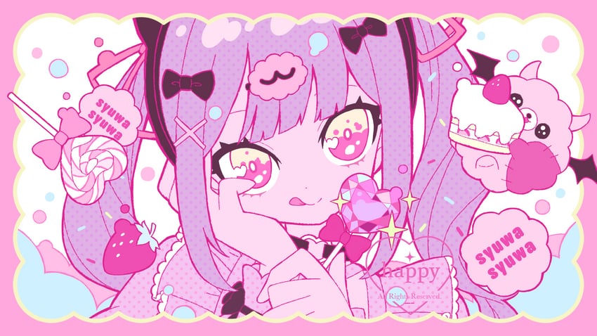 reml and pomemori (cevio and 1 more) drawn by happy_(happi_illust)