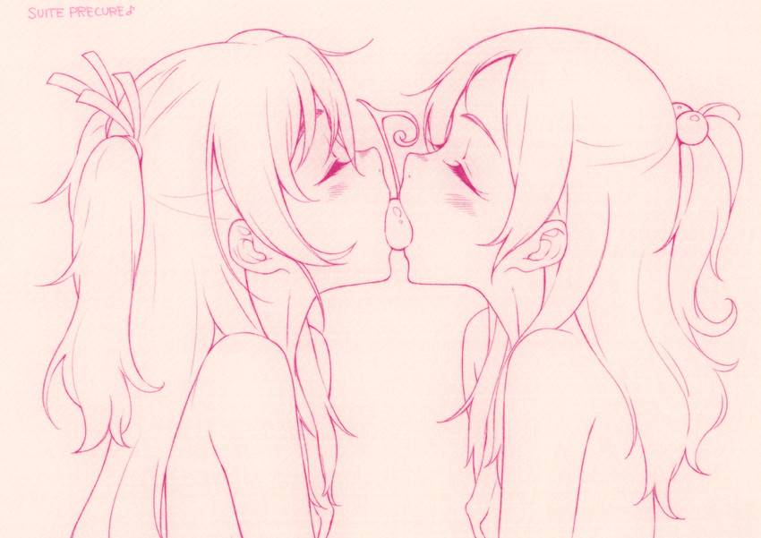 houjou hibiki and minamino kanade (precure and 1 more) drawn by sakura_kotetsu