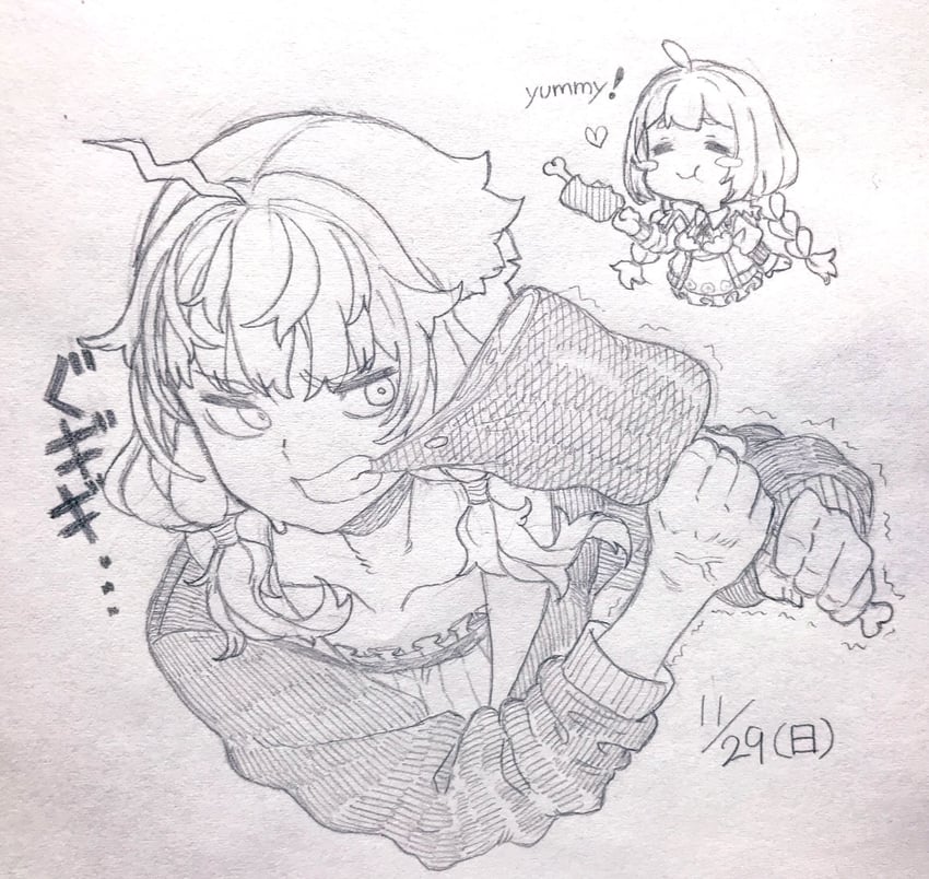 yuzuki yukari and kizuna akari (vocaloid and 1 more) drawn by toriniku29