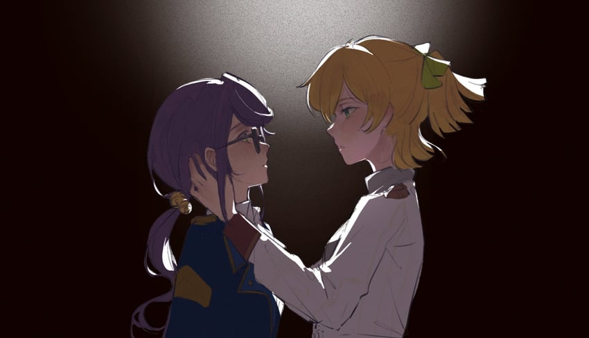 daiba nana and hoshimi junna (shoujo kageki revue starlight) drawn by muoo_(muoo_086)