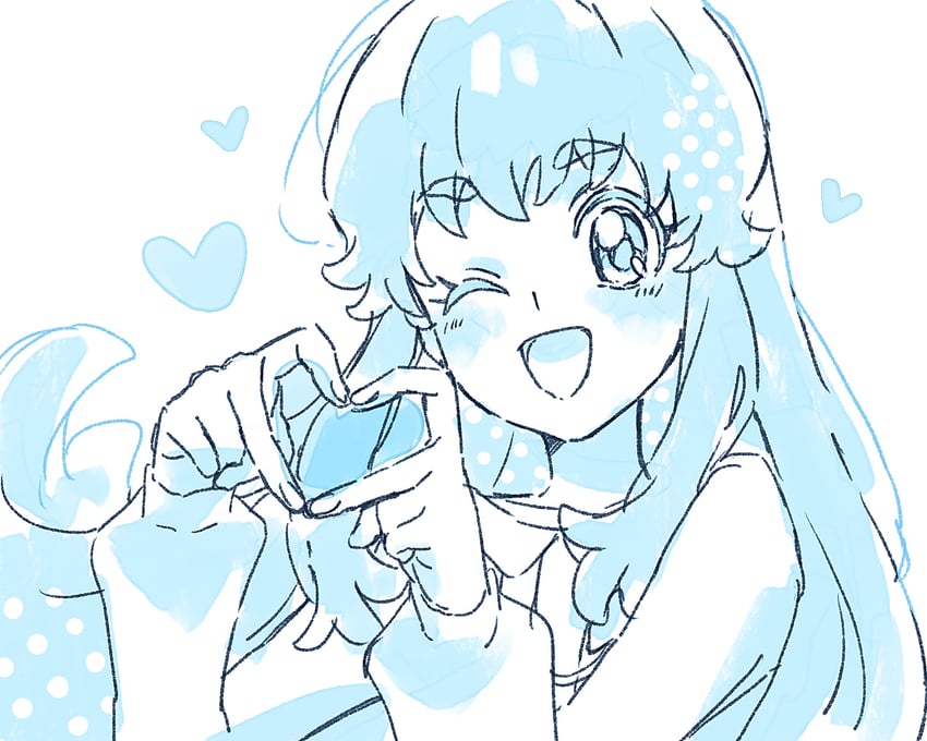 shirayuki hime (precure and 1 more) drawn by yufu_kyouko
