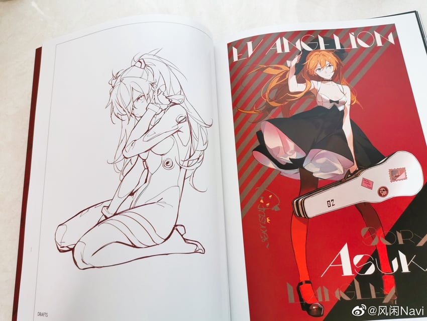 souryuu asuka langley (neon genesis evangelion) drawn by ask_(askzy)