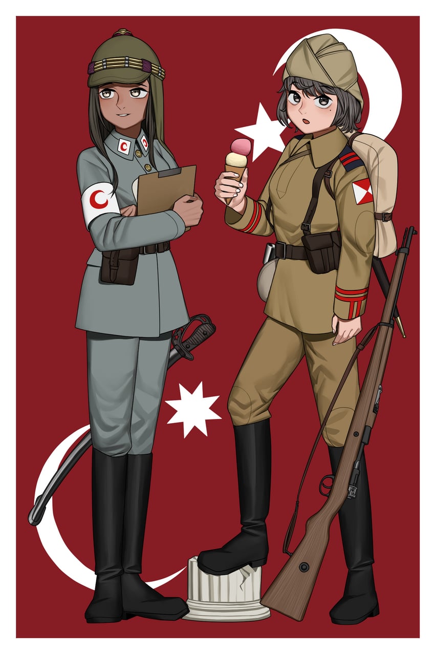 hearts of iron and 1 more drawn by pzkpfwi