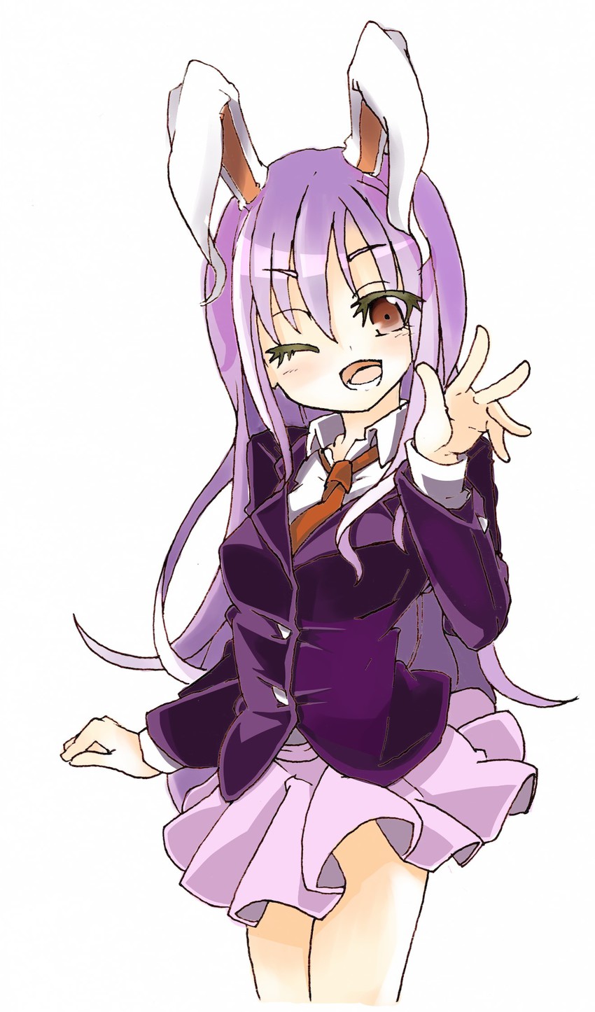reisen udongein inaba (touhou) drawn by gokuu_(acoloredpencil)
