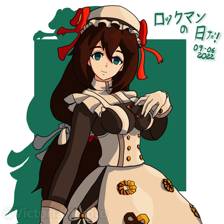 iris (mega man and 2 more) drawn by victoria_mikoto