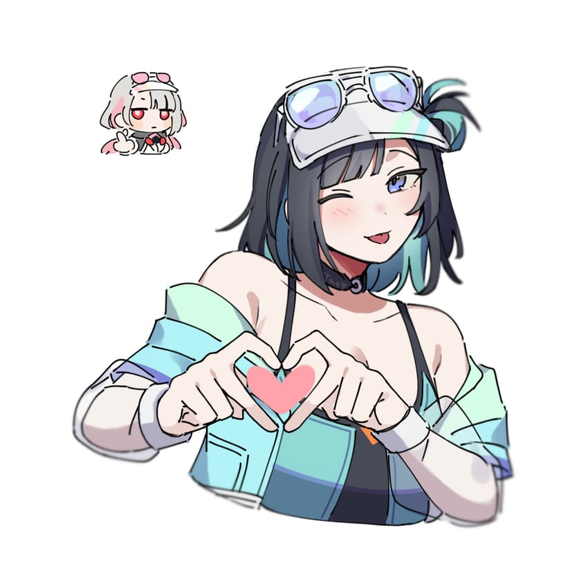 debi and marlene (black survival and 1 more) drawn by taenyaki