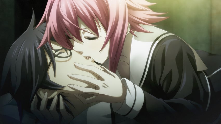 onoe serika and miyashiro takuru (chaos;child and 1 more) drawn by sasaki_mutsumi