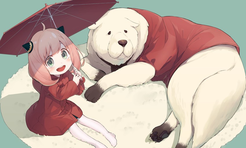 anya and bond (spy x family) drawn by nonono_(1399900)