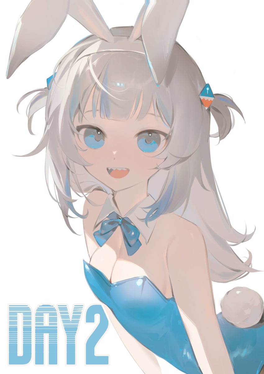 gawr gura (hololive and 1 more) drawn by ranqi070