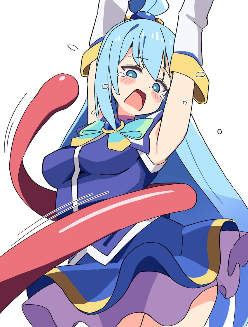 aqua (kono subarashii sekai ni shukufuku wo!) drawn by noyama_takenoko