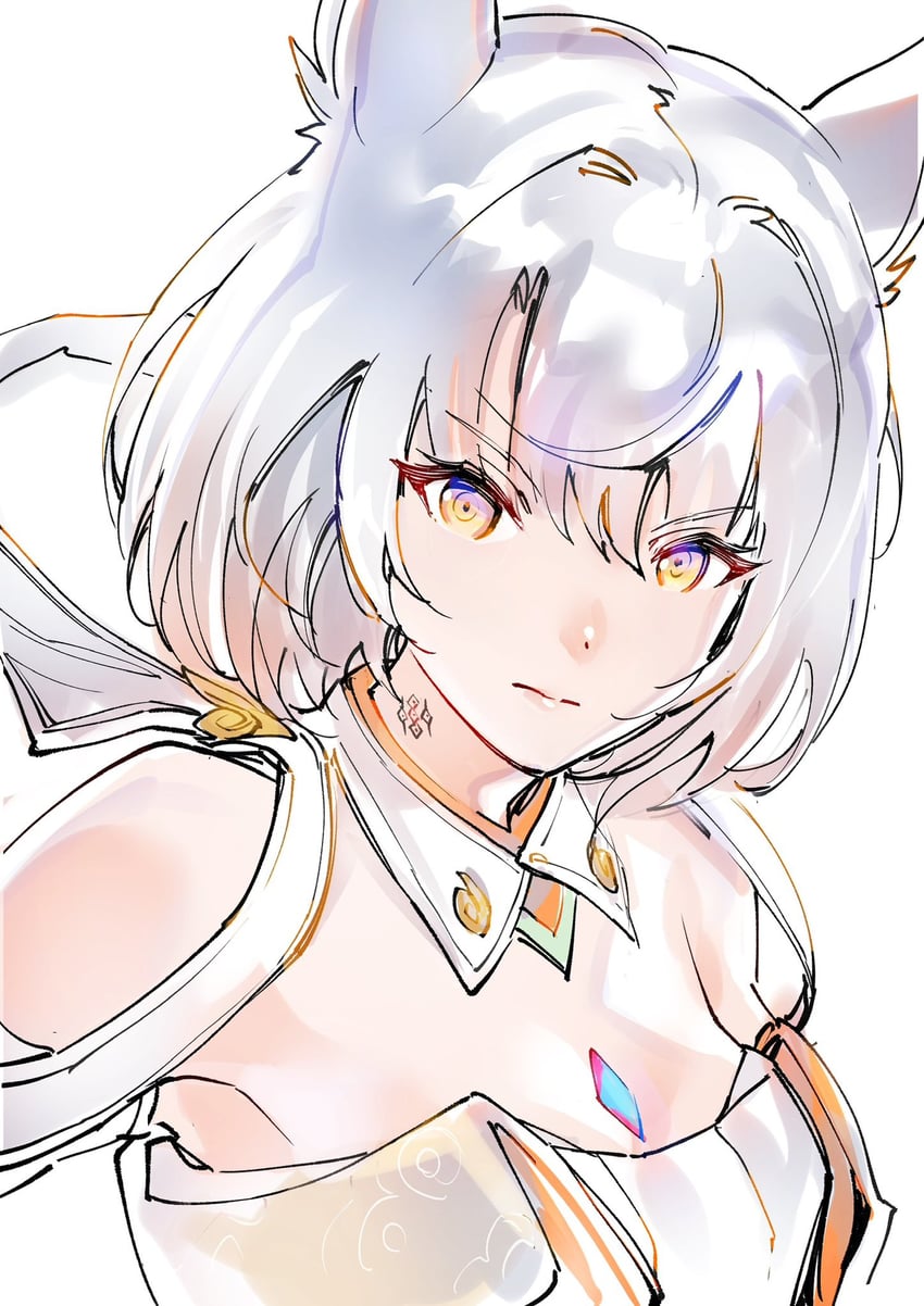mio (xenoblade chronicles and 1 more) drawn by ug333333