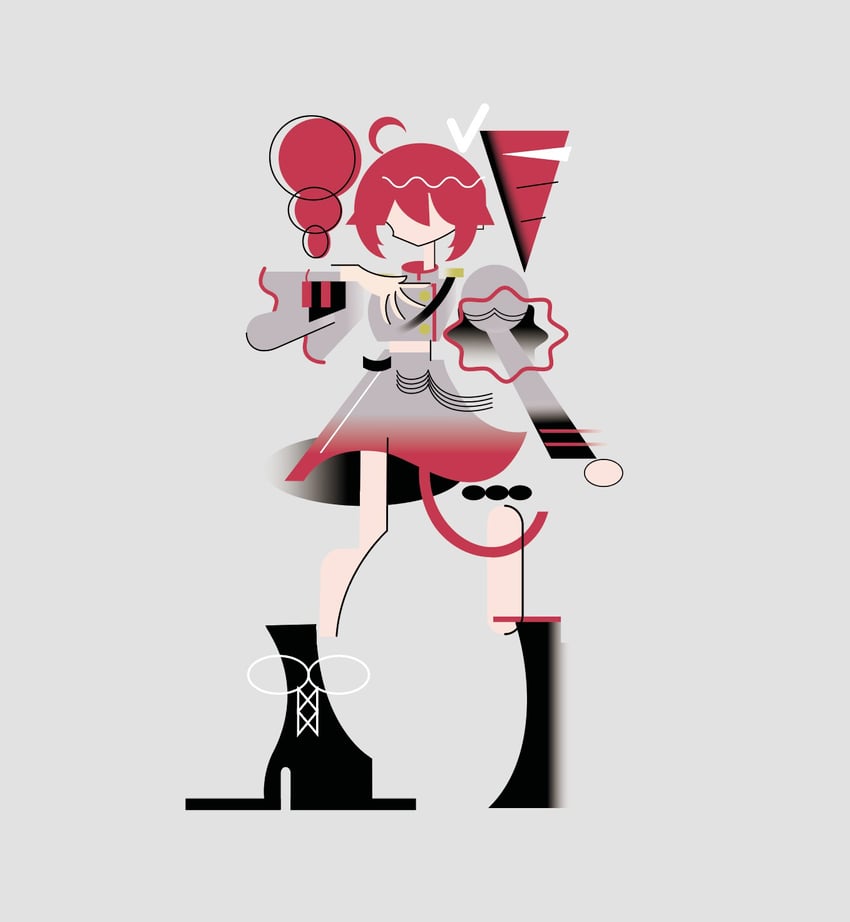 kasane teto (utau and 1 more) drawn by rickgraphic