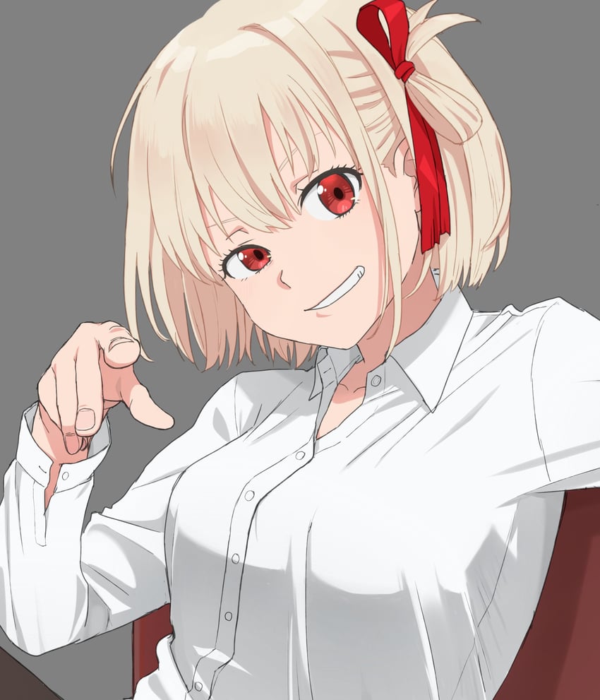 nishikigi chisato (lycoris recoil) drawn by komiya_harumoto