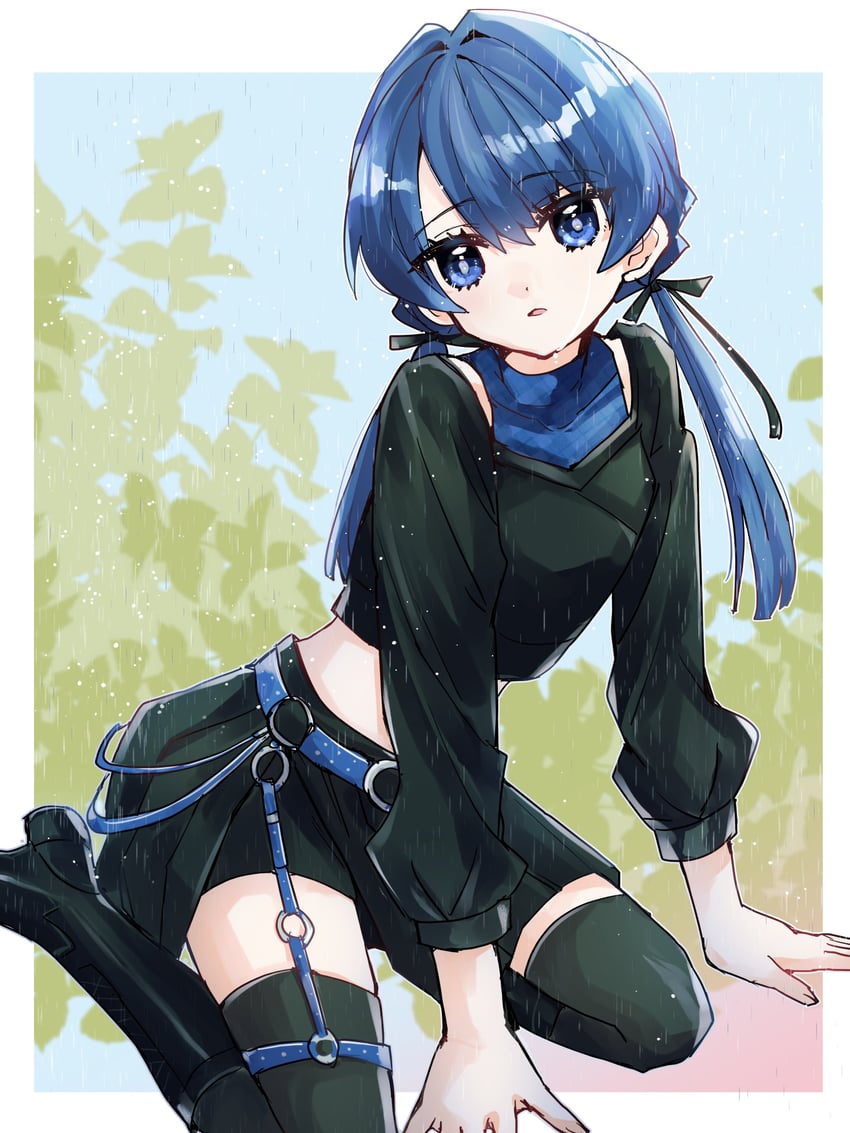 murano sayaka (love live! and 1 more) drawn by kanduki_kamibukuro