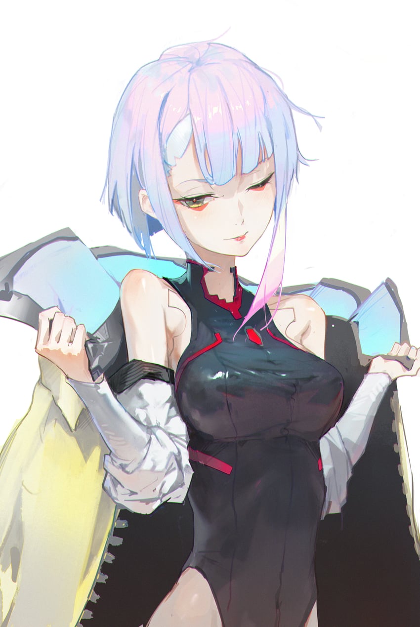 lucy (cyberpunk and 1 more) drawn by dino_(dinoartforame)