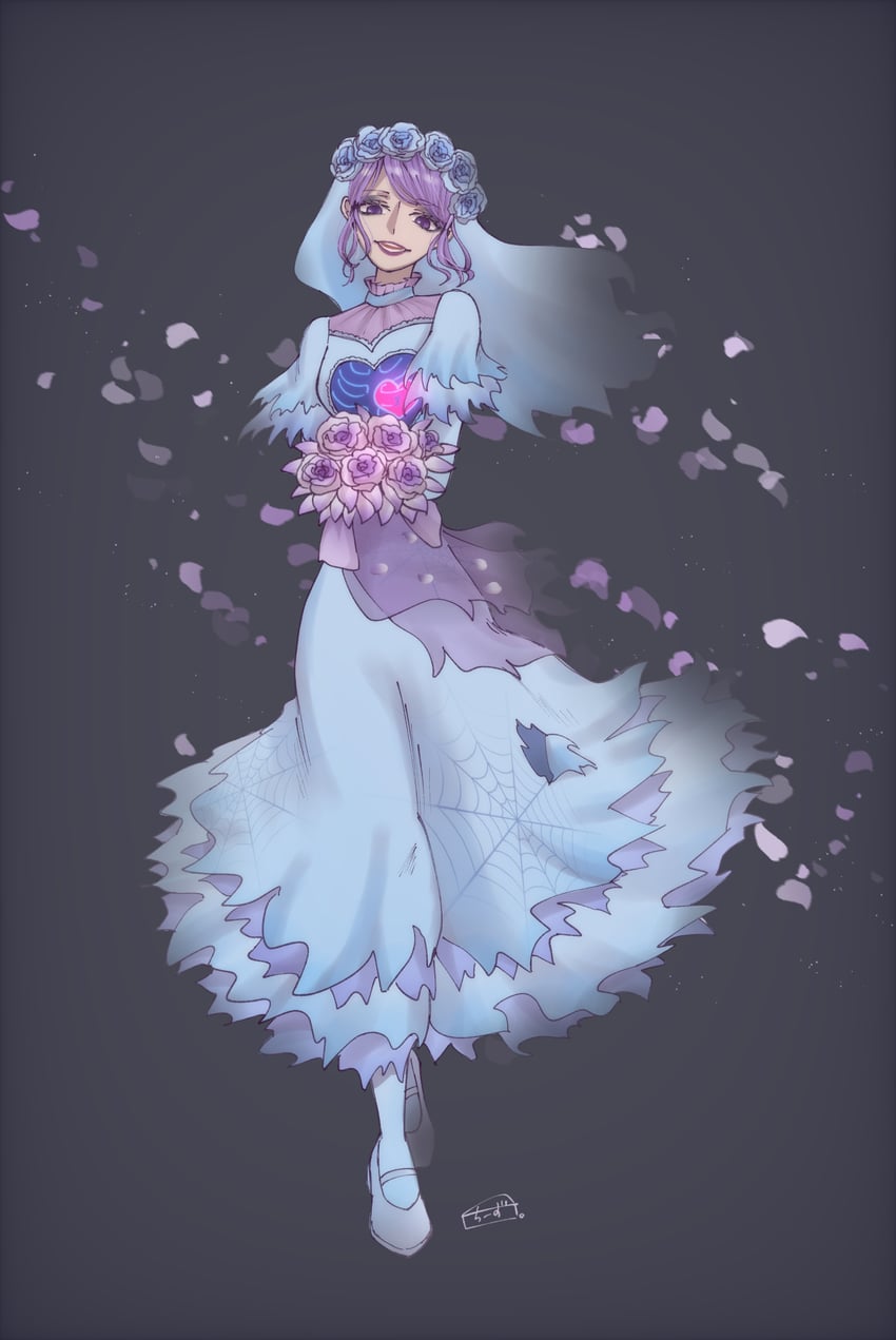 the bride (disneyland and 1 more) drawn by cheesecaked23