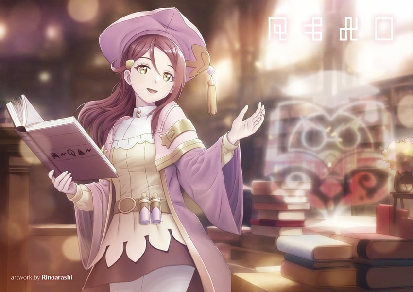sakurauchi riko and riko (love live! and 2 more) drawn by rinoarashi
