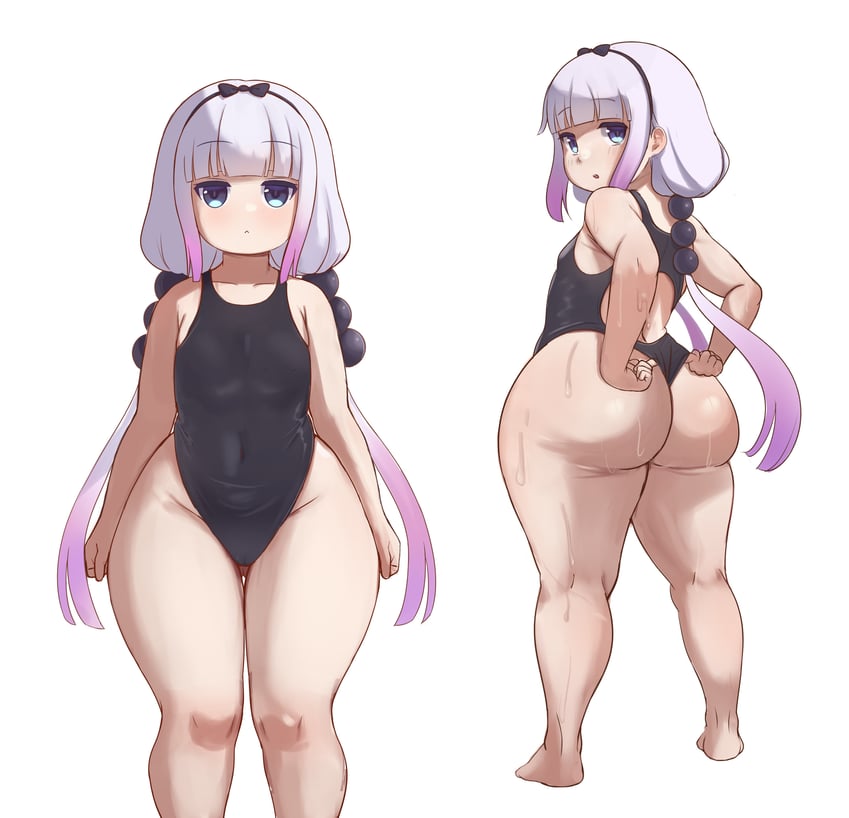 kanna kamui (kobayashi-san chi no maidragon) drawn by triagorodri