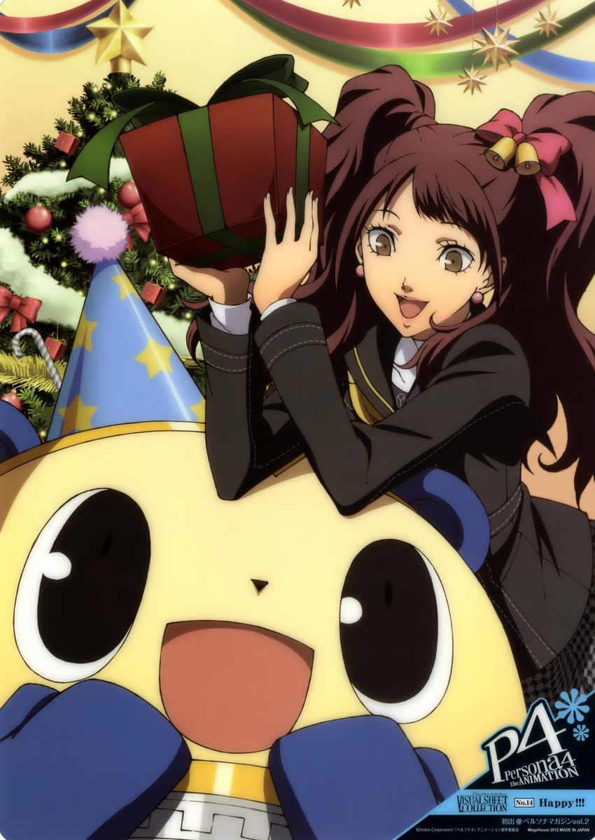 kujikawa rise and kuma (persona and 2 more) drawn by sakai_moe