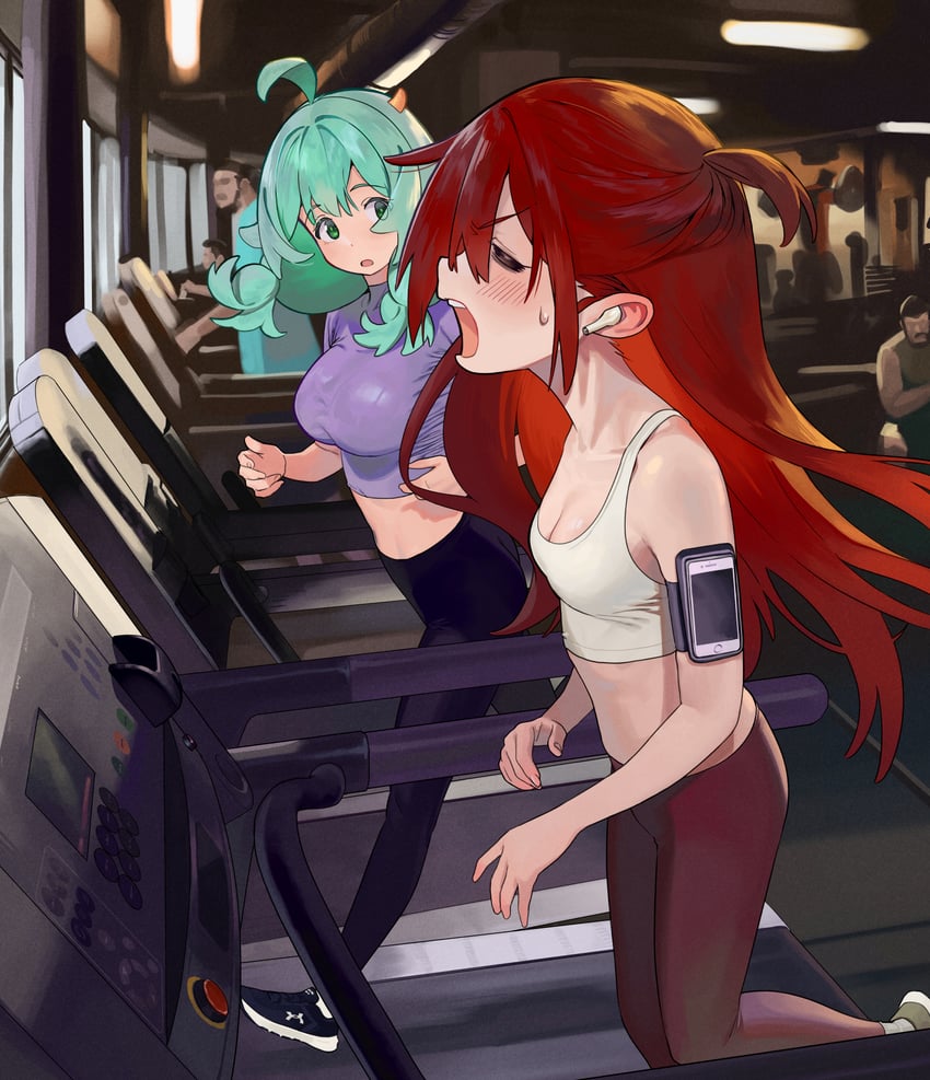 hipa and nahia (original and 1 more) drawn by some1else45