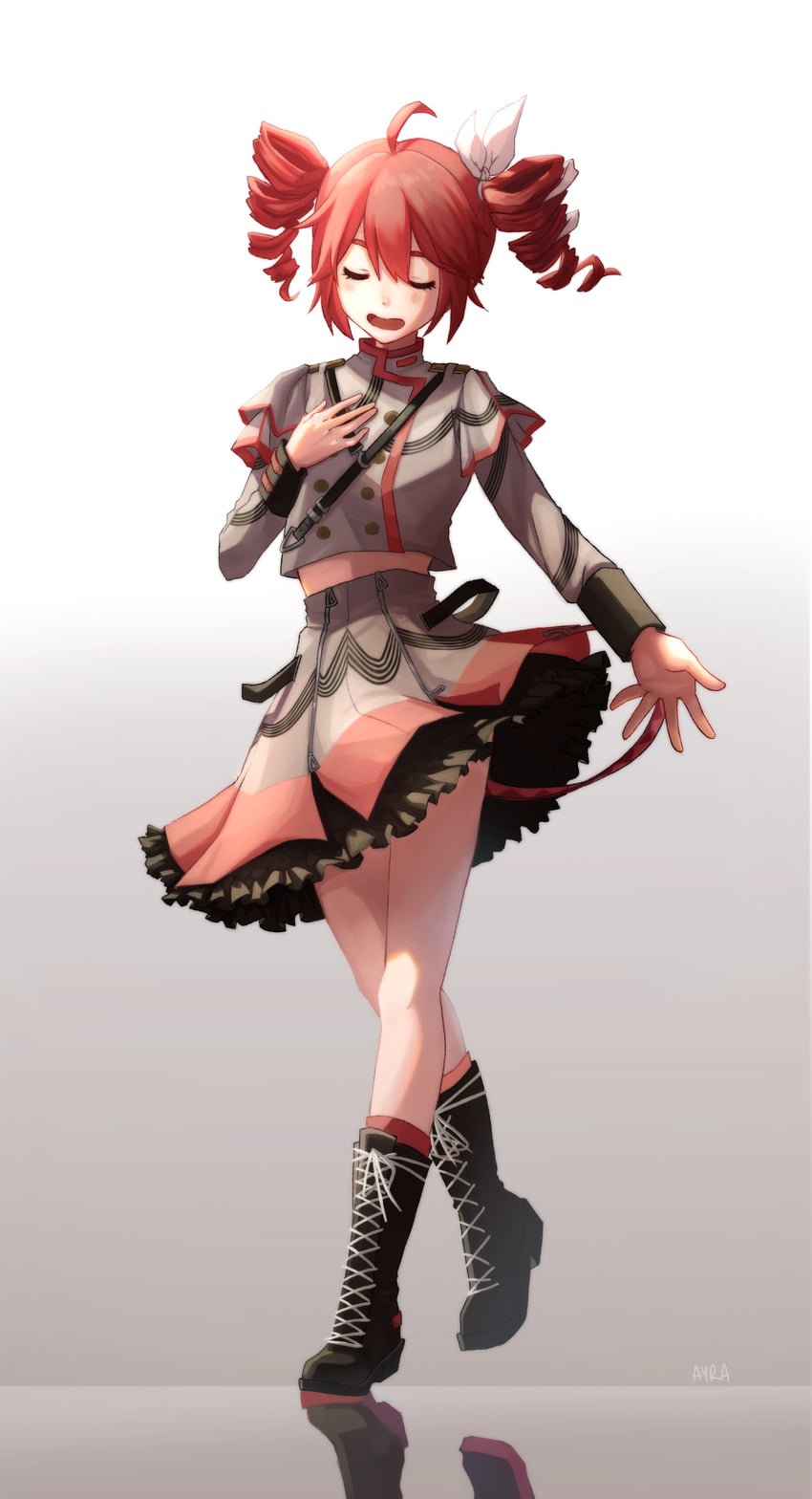 kasane teto (utau and 1 more) drawn by ayra_(ayra_00)
