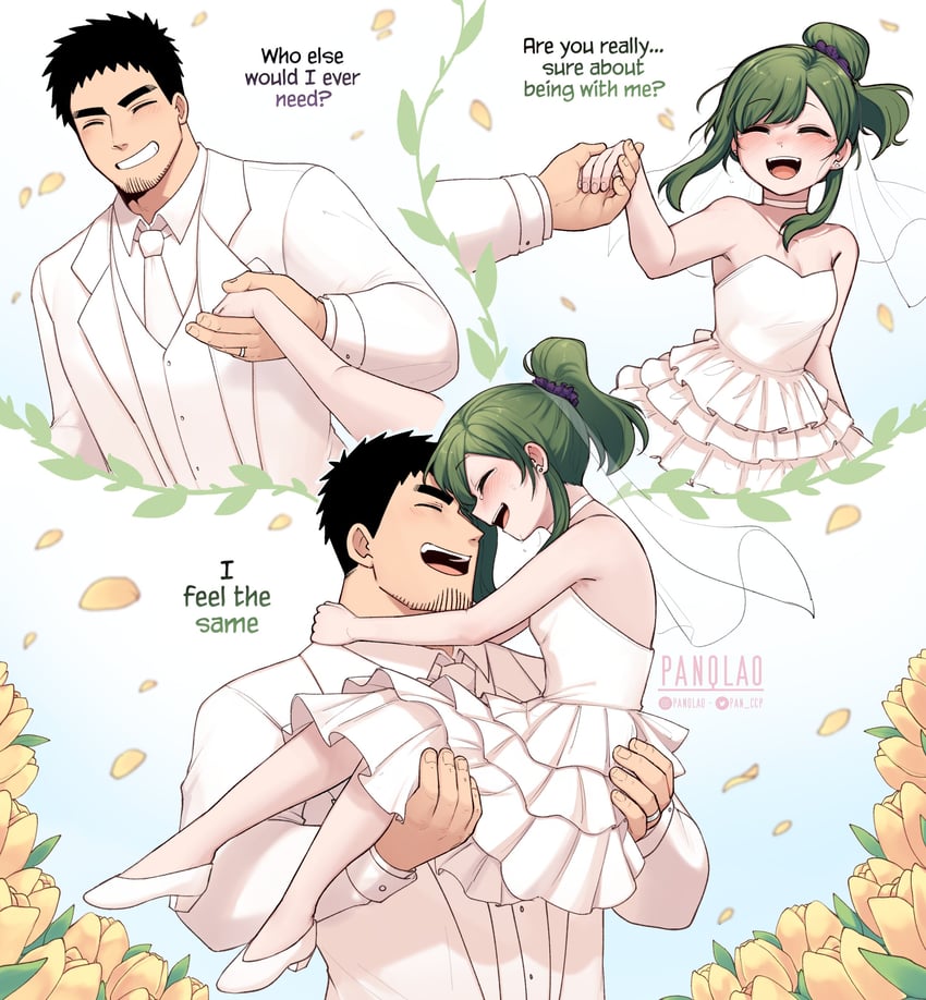 igarashi futaba and takeda harumi (senpai ga uzai kouhai no hanashi) drawn by panqlao