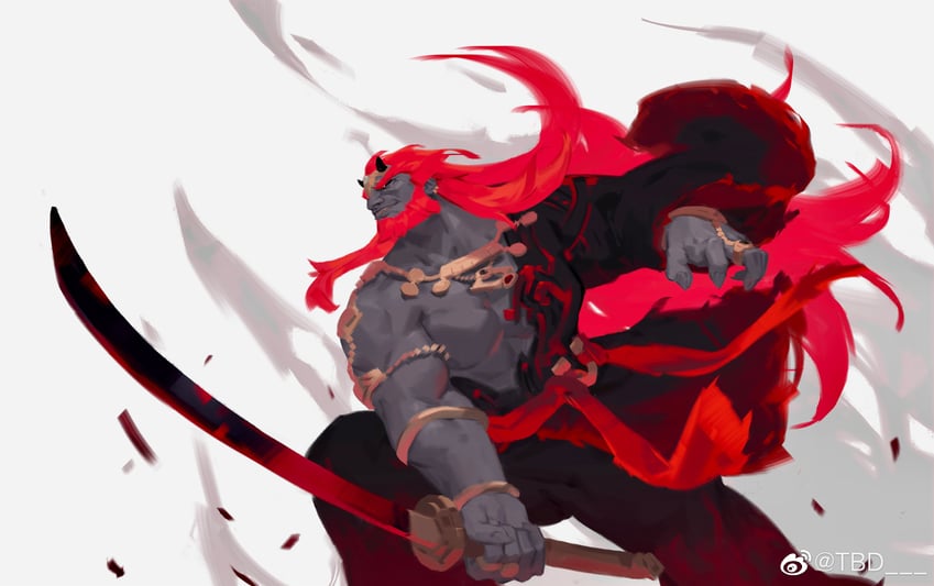 ganondorf (the legend of zelda and 1 more) drawn by qchbtb