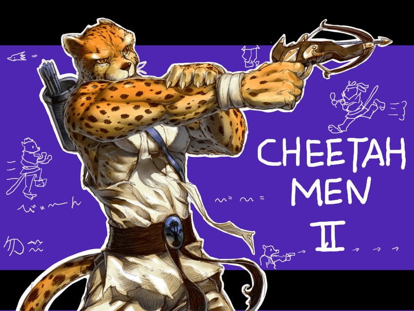 apollo (cheetahmen and 1 more) drawn by p!k@ru