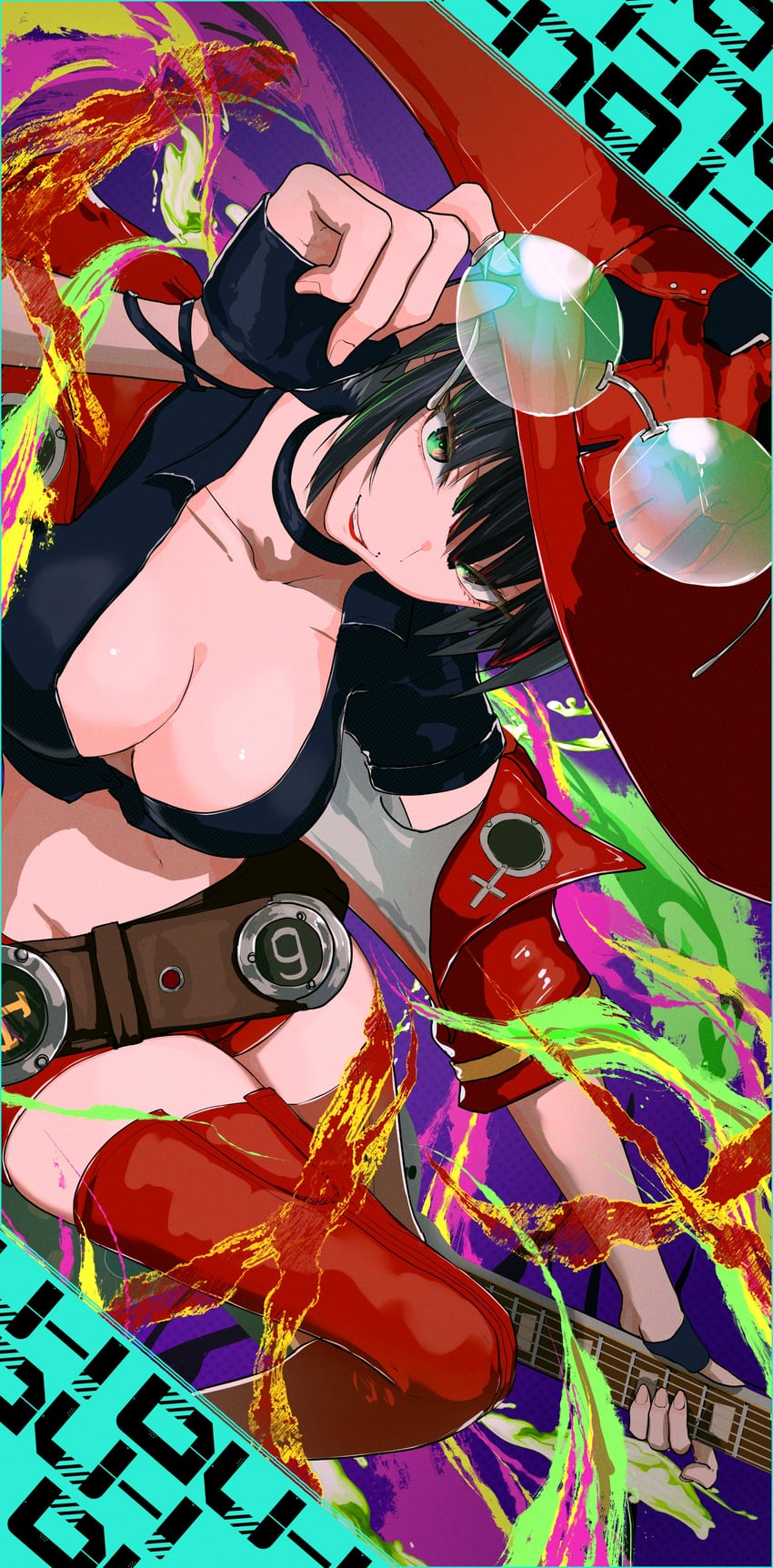 i-no (guilty gear and 1 more) drawn by yuu_(primenumber7)