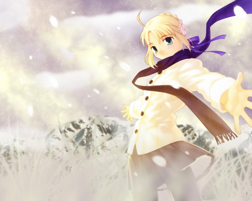 artoria pendragon and saber (fate and 1 more) drawn by takeuchi_takashi