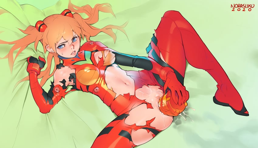 souryuu asuka langley (neon genesis evangelion and 3 more) drawn by norasuko