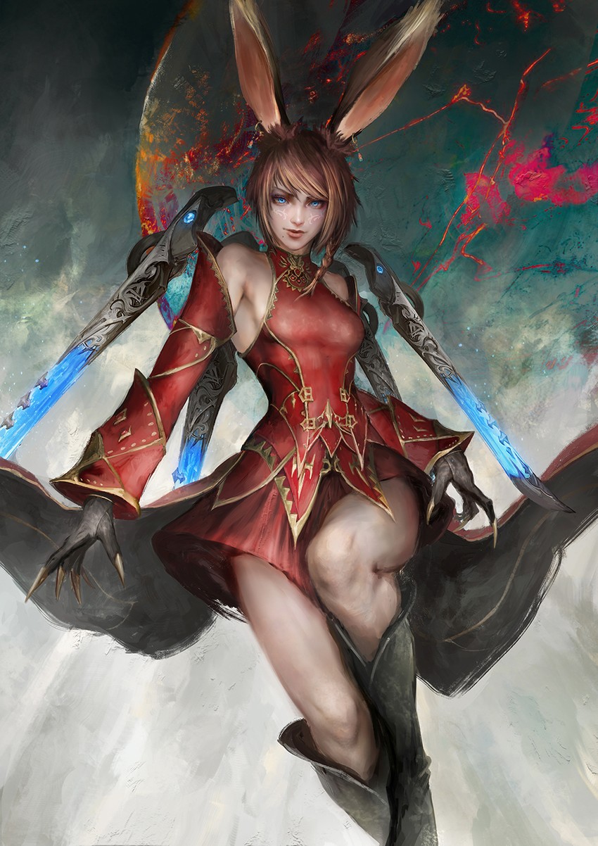 warrior of light and sage (final fantasy and 1 more) drawn by thedurianart