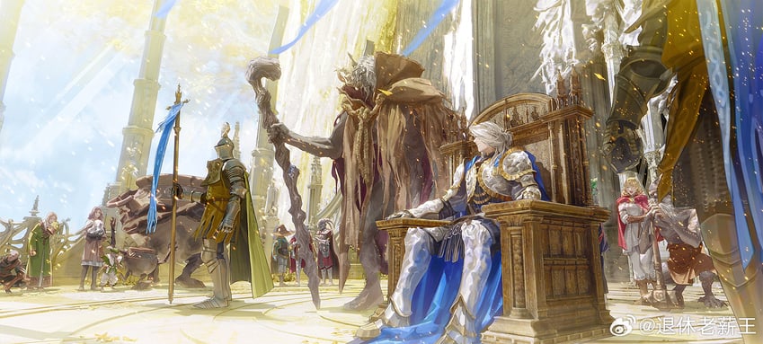tarnished, melina, rya, sorceress sellen, patches, and 8 more (elden ring) drawn by lin_nulixiulian