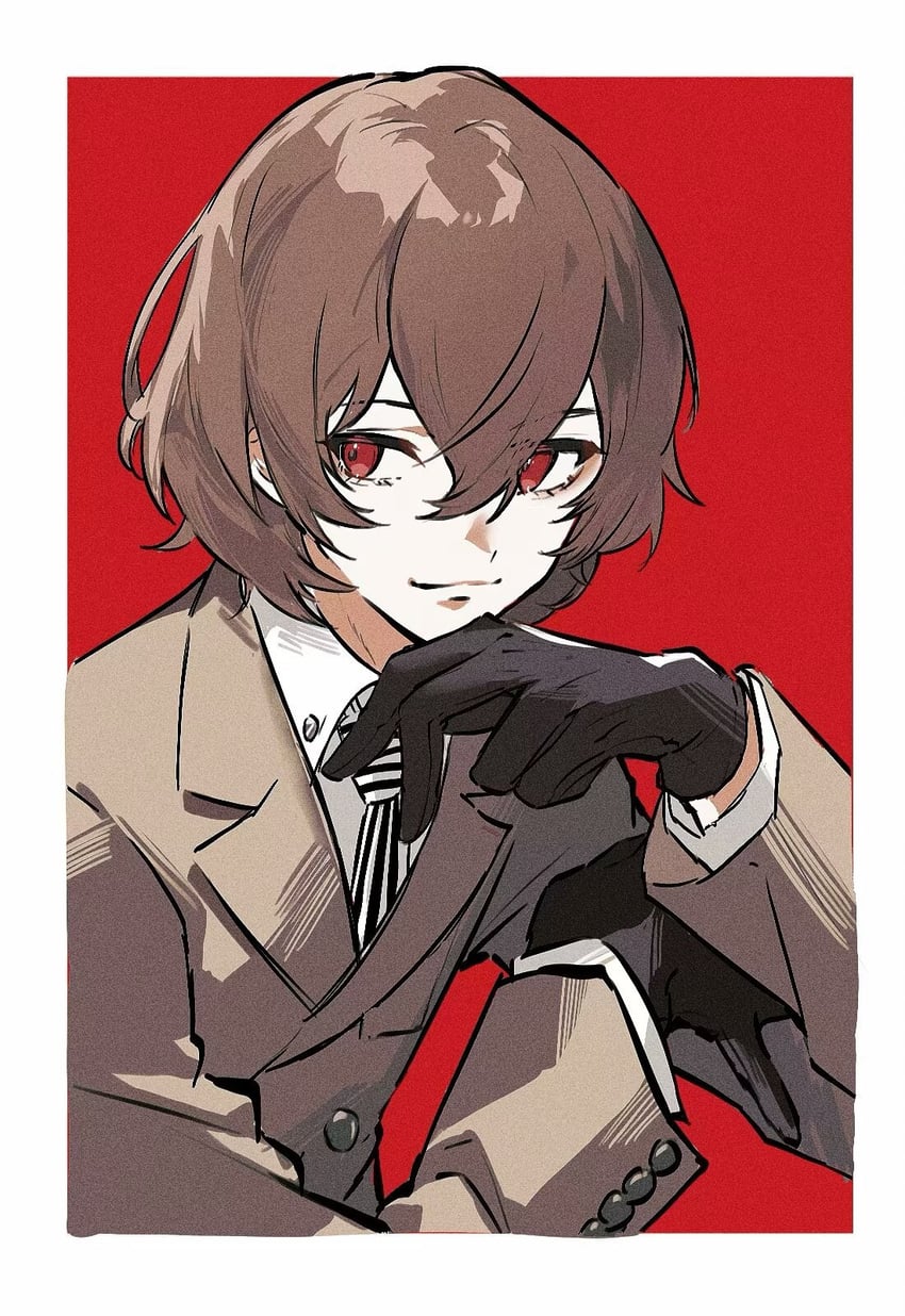akechi gorou (persona and 1 more) drawn by minuonuonuo