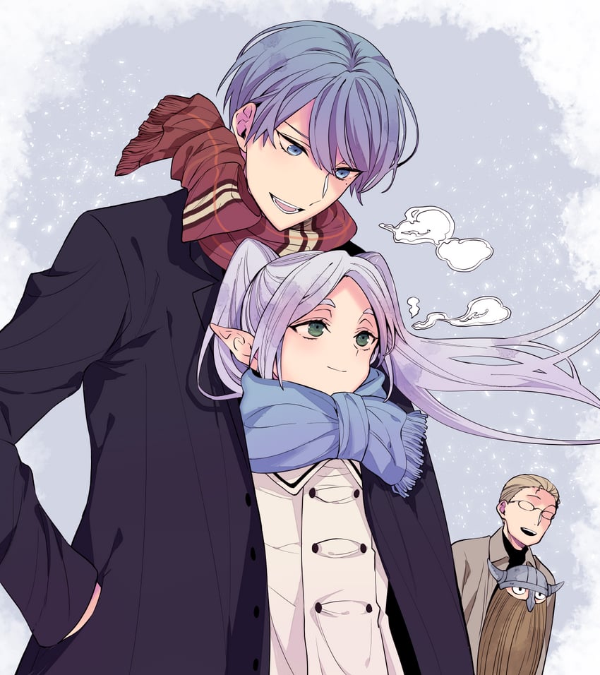 frieren, himmel, eisen, and heiter (sousou no frieren) drawn by nanahachi_77889