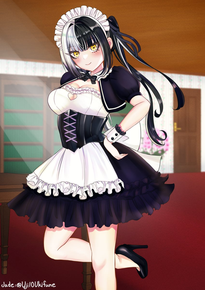 shiori novella (hololive and 1 more) drawn by uji10ukifune