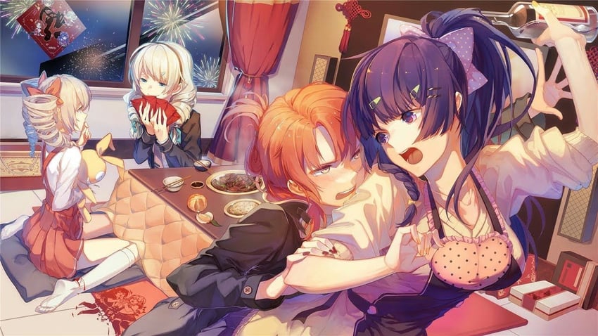 kiana kaslana, raiden mei, bronya zaychik, murata himeko, and homu (honkai and 1 more)