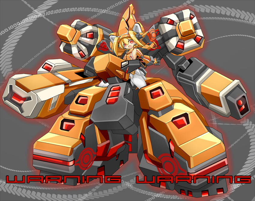 guarayakha and jaguarandi (virtual on) drawn by karukan_(monjya)