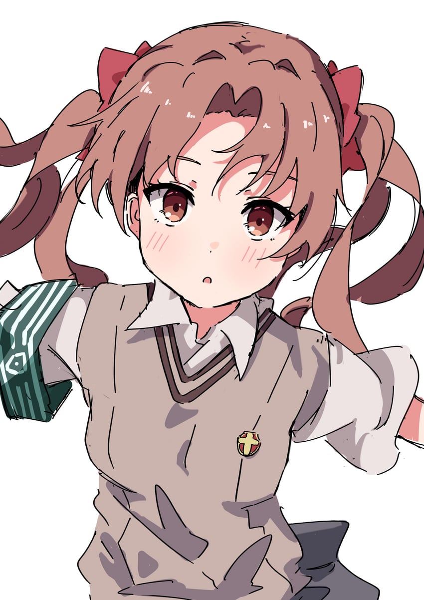 shirai kuroko (toaru majutsu no index and 1 more) drawn by auhuheben17