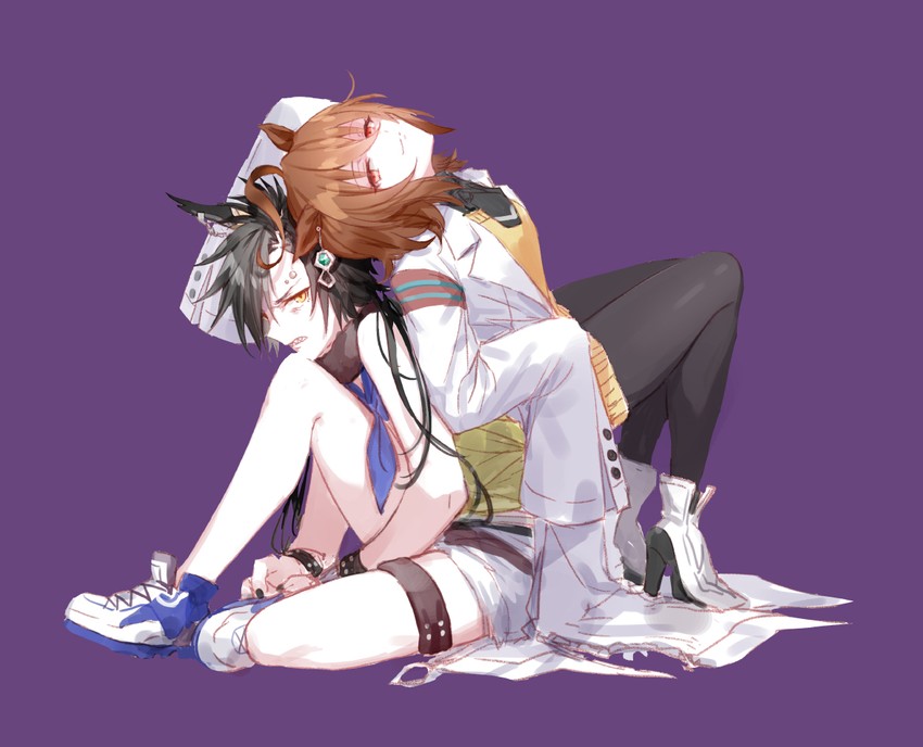 agnes tachyon and air shakur (umamusume) drawn by romi_(346_ura)