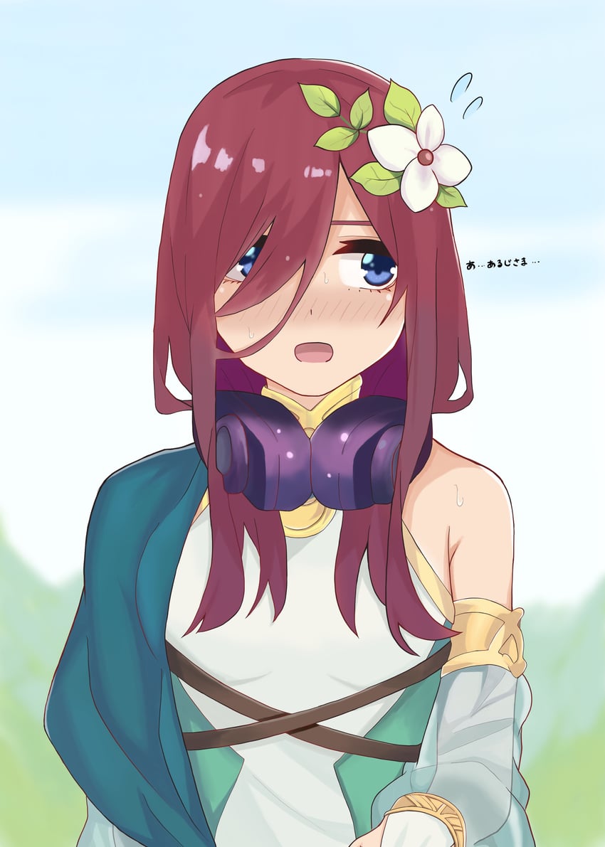 nakano miku, kokkoro, and itou miku (princess connect! and 1 more) drawn by kouta(34765766)