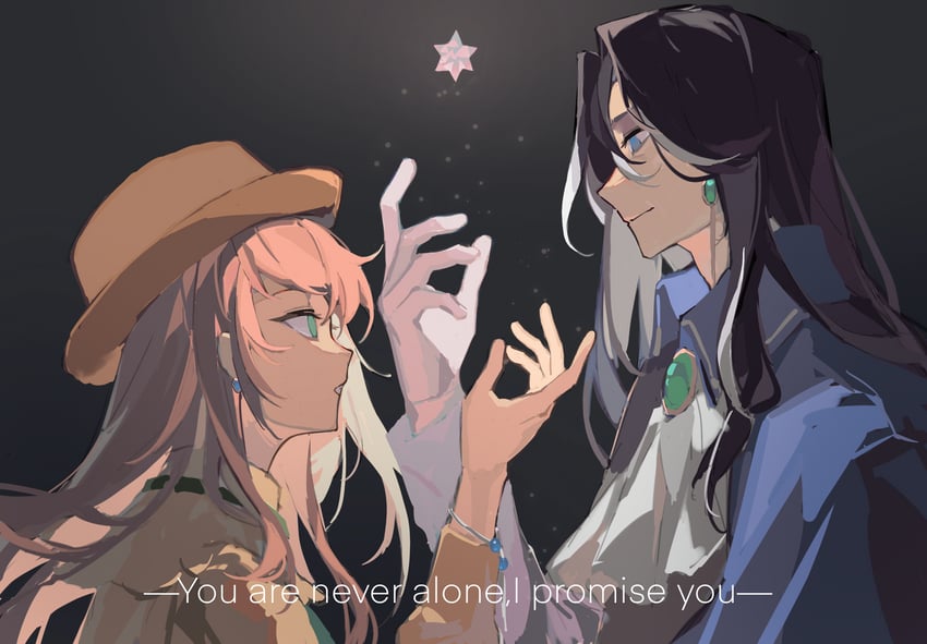 fors wall and mr. door (lord of the mysteries) drawn by kemukemu1314