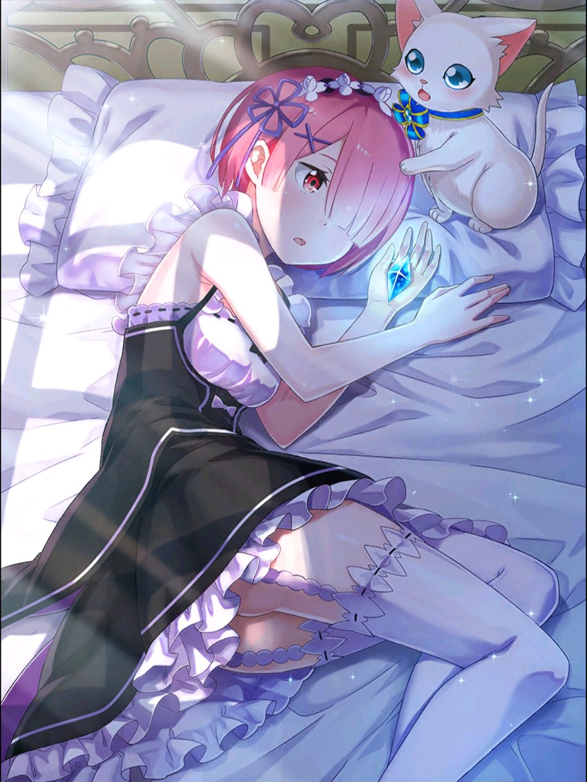 ram and catora (re:zero kara hajimeru isekai seikatsu and 1 more)